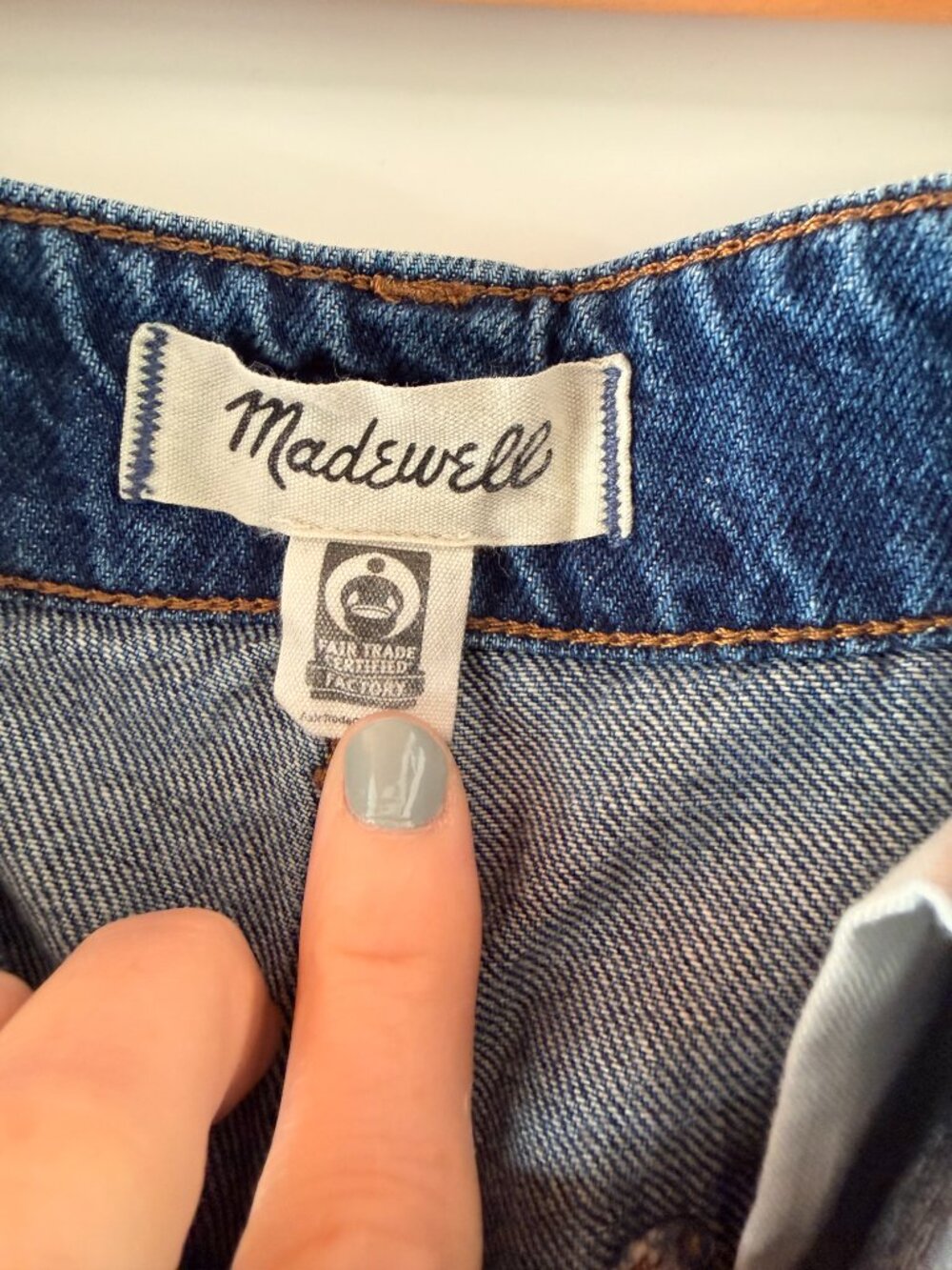 Madewell Wide Sweep Denim Jeans Size 29 - Picture 10 of 10